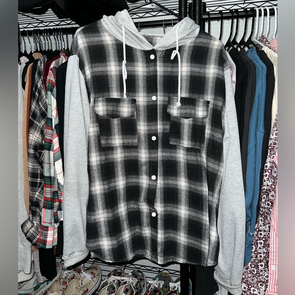 Hooded Flannel